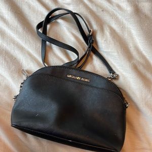 Michael Kors black crossbody purse